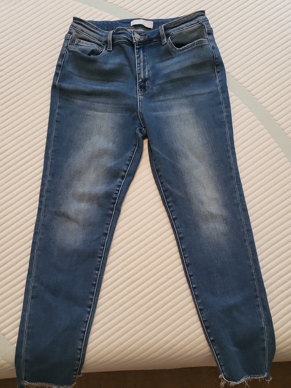Classic Dark Blue High-Rise Skinny Jeans